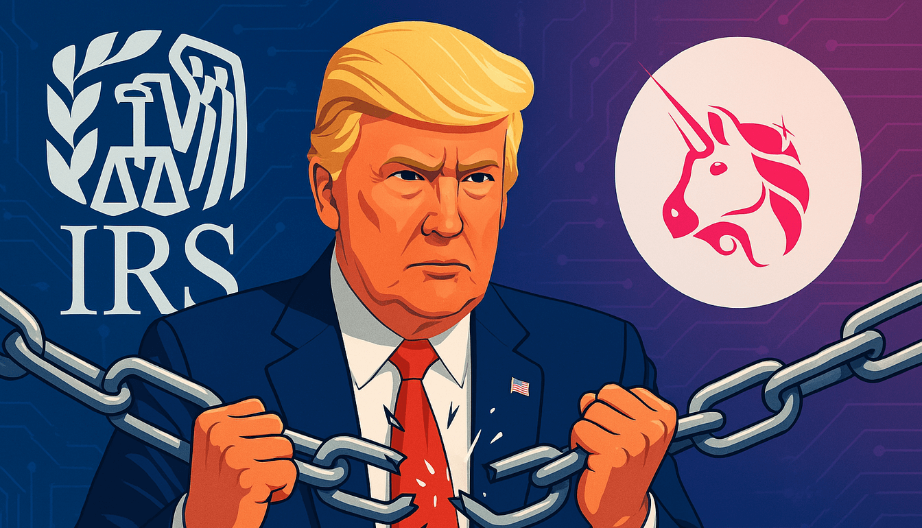 Trump, IRS, Uniswap